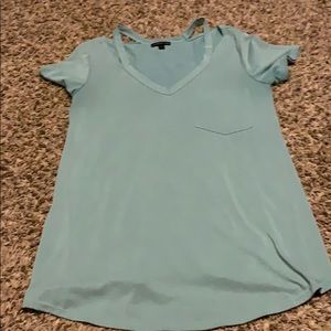 Light blue pocket shirt
